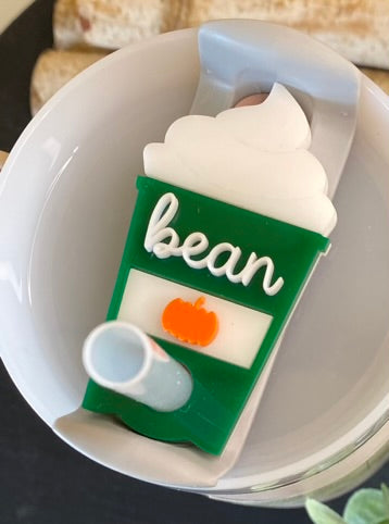Latte Stanley Acrylic topper