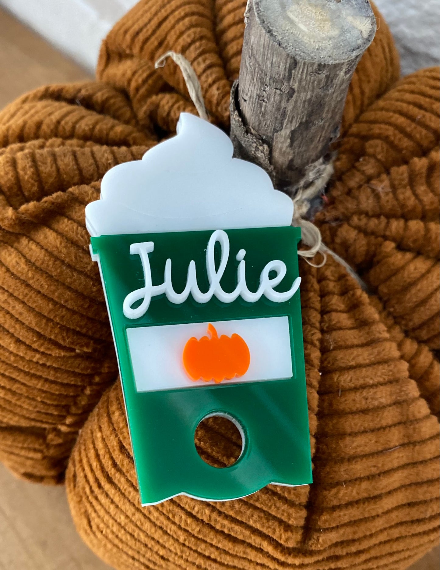 Latte Stanley Acrylic topper