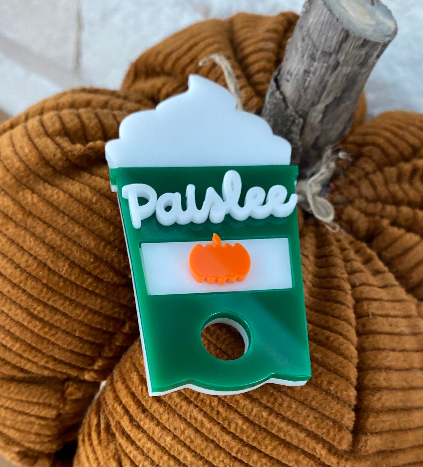 Latte Stanley Acrylic topper