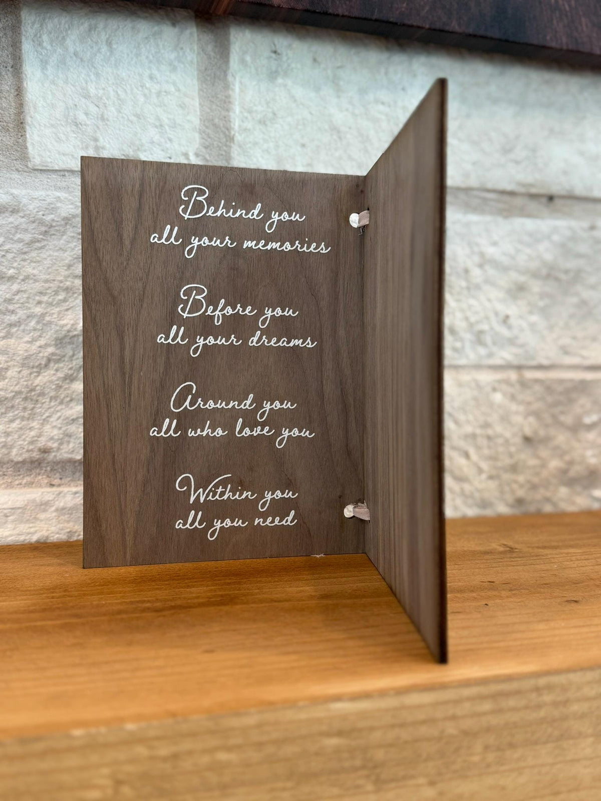 Personalized Class of 2025 Graduation Card Keeper, Wooden Keepsake