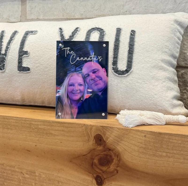 Acrylic Picture Frame Engraved acrylic photo Frame Personalized Photo Display