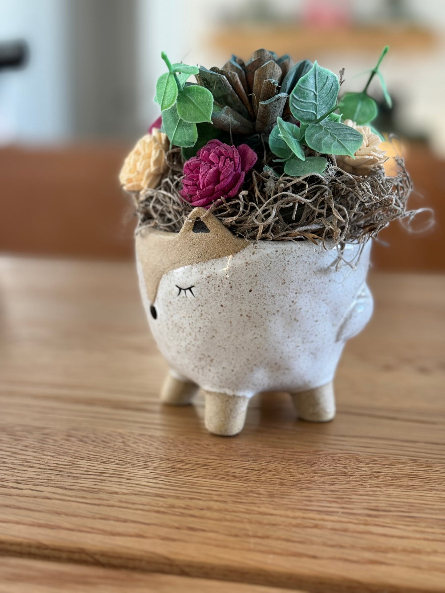 Fox Sola Flower Arrangement