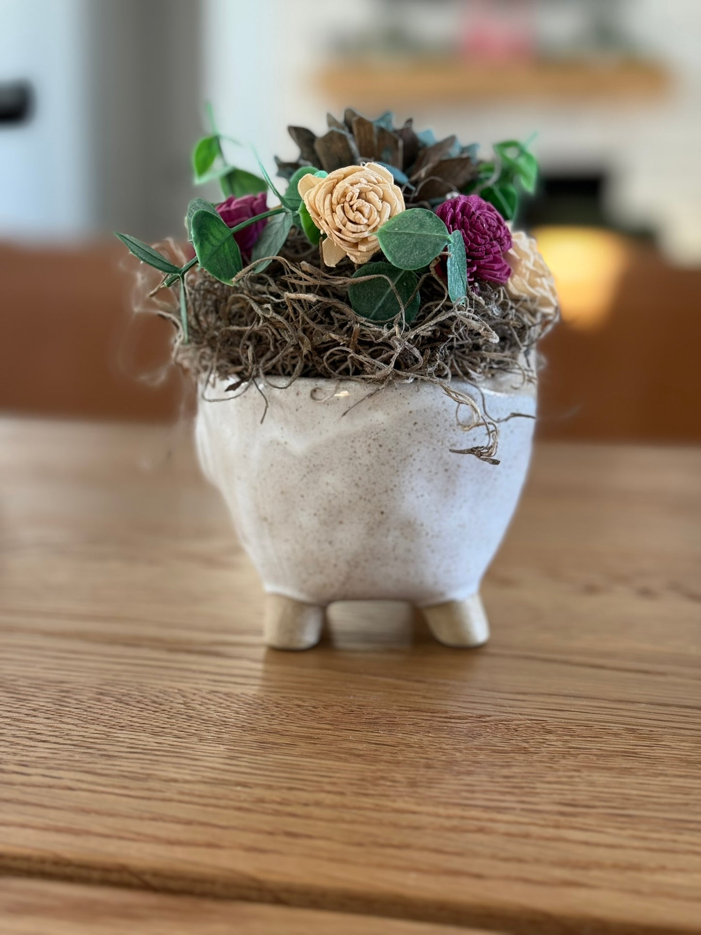 Fox Sola Flower Arrangement