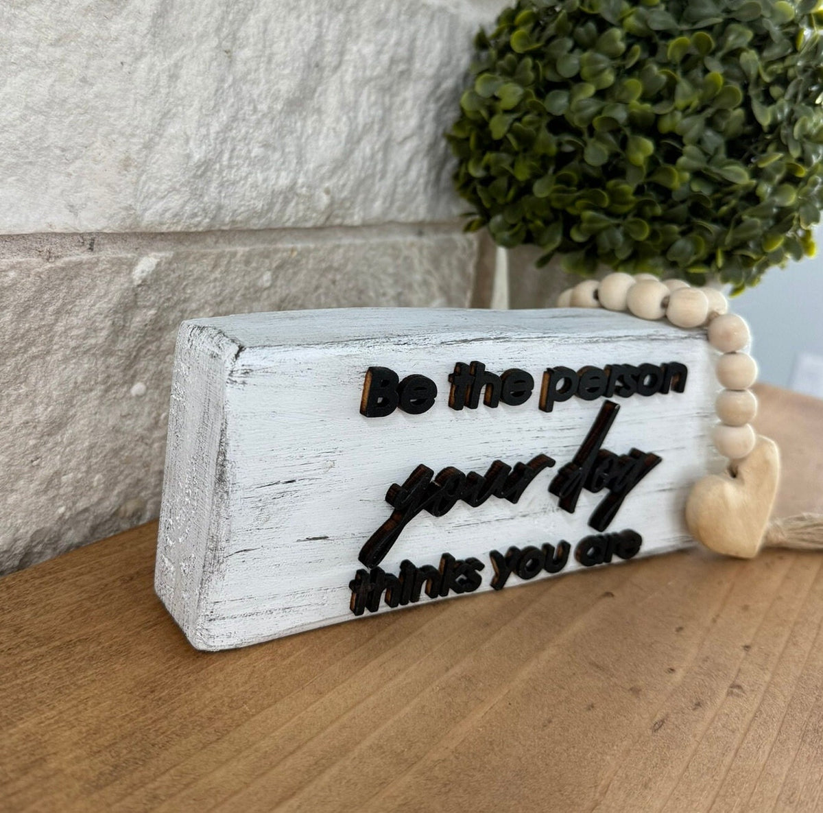 Dog Lover Shelf Sitter Sign, Laser Cut 3D Pet Decor
